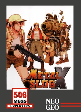 Metal Slug X - Super Vehicle-001 box cover front